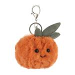Cute Apricot Lamb Plush Keychain for Kids