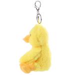 Cute Yellow Duck Plush Keychain for Kids