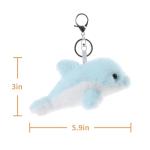 Adorable Plush Dolphin Keychain for Kids