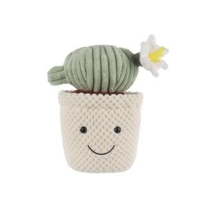 Kawaii Apricot Lamb Cactus Plush Toy