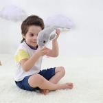 Cuddly Gray Dolphin Plush Toy for Kids