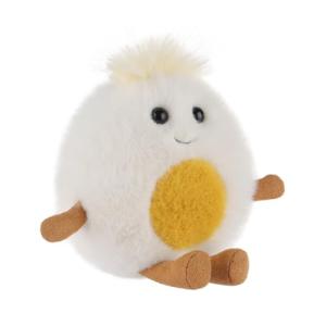 Cute Apricot Lamb Egg Plush Toy for Kids
