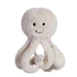 Beige Octopus Plush Toy - Soft Sea Animal
