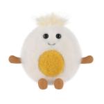 Cute Apricot Lamb Egg Plush Toy for Kids