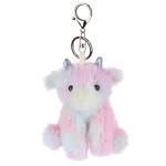 Colorful Dragon Plush Keychain for Kids