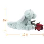 Green Plush Dragon Toy - Soft 8-Inch Cuddle Buddy