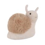 Apricot Lazy Snail Plush Toy for Kids