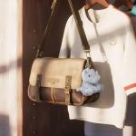 Cute Gray Rhino Plush Keychain for Kids