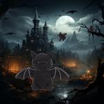 Apricot Lamb Bat Plush Toy for Kids