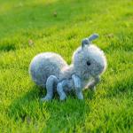 Soft Apricot Lamb Ant Plush Toy for Kids