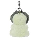 Cute Green Triceratops Plush Keychain for Kids