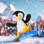 Soft Velvet Penguin Plush Toy for Kids