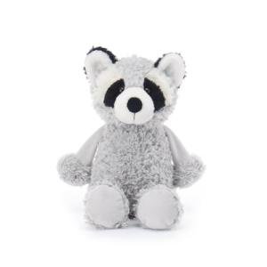 Soft Gray Raccoon Plush Toy for Kids