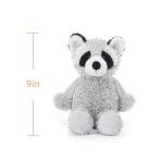 Soft Gray Raccoon Plush Toy for Kids