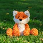 Cuddly Apricot Lamb & Soft Orange Fox Plush