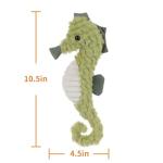 Soft Cuddly Green Sea Horse Plush Toy