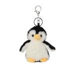 Cute Black Penguin Plush Keychain for Kids