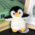 Cute Black Penguin Plush Keychain for Kids