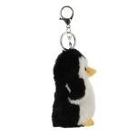 Cute Black Penguin Plush Keychain for Kids