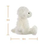 Cuddly Apricot Lamb Plush Toy for Kids