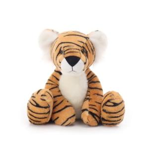 Soft Yellow Tiger Plush Toy - 12 Inches