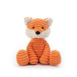 Apricot Lamb Plush Corduroy Fox Stuffed Animal