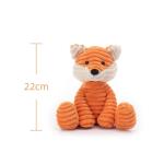 Apricot Lamb Plush Corduroy Fox Stuffed Animal