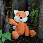 Apricot Lamb Plush Corduroy Fox Stuffed Animal