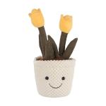 Yellow Apricot Lamb Plush Toy for Kids