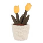 Yellow Apricot Lamb Plush Toy for Kids