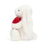 Jellycat Bashful Red Heart Bunny Plush Toy