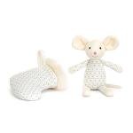 Jellycat Shimmer Mouse Stuffed Animal Plush Toy