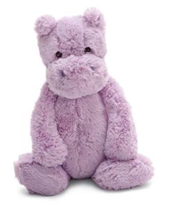Jellycat Lilac Hippo Plush Toy - 12 Inches