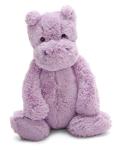 Jellycat Lilac Hippo Plush Toy - 12 Inches