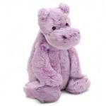 Jellycat Lilac Hippo Plush Toy - 12 Inches
