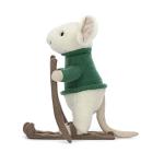 Jellycat Merry Mouse on Skis