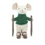 Jellycat Merry Mouse on Skis