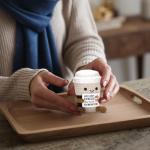 Funny Emotional Crochet Potato Doll with Cheer Card