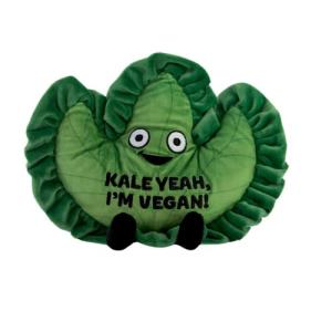 Funny Kale Plushie - Vegan Punchkins Plush Toy
