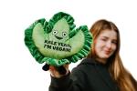 Funny Kale Plushie - Vegan Punchkins Plush Toy