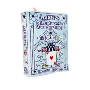 Alice in Wonderland Book Plush for Readers