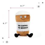 Sassy Coffee Punchkins Plushie for Coworkers