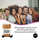 Sassy Coffee Punchkins Plushie for Coworkers