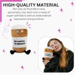 Sassy Coffee Punchkins Plushie for Coworkers