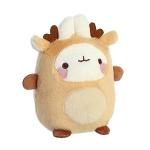 Molang 6" White Reindeer Plush Toy