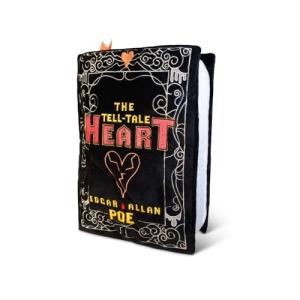 Poe's Tell-Tale Heart Plush Toy for Book Lovers