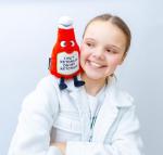 Funny Ketchup Bottle Plushie for Kids