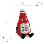 Funny Ketchup Bottle Plushie for Kids
