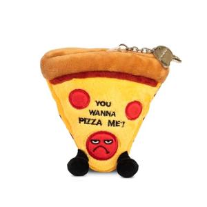 Pizza Me Punchkins Bag Keychain Plush Toy