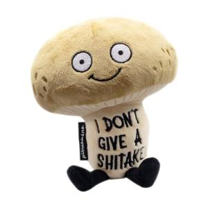 Sassy Mushroom Plushie - I Don't Give A Shitake